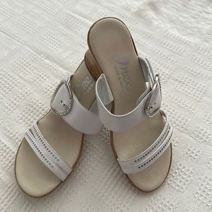 White Sandel Shoes by Onex